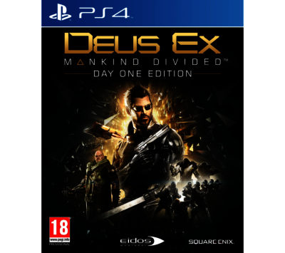 PLAYSTATION 4 Deus Ex: Mankind Divided - Day One Edition - for PS4 PLAYSTATION 4 Deus Ex: Mankind Divided - Day One Edition - for PS4